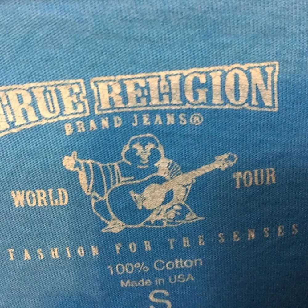 True Religion Blue Tee